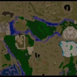 LOTR Fellowship Quest 1.0 - Warcraft 3: Mini map