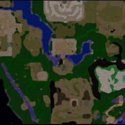 LOTR Fellowship Quest by Jackthebest - Warcraft 3: Mini map