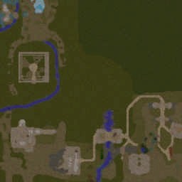 LOTR - Warcraft 3: Mini map