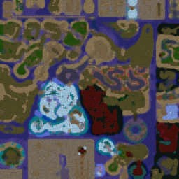 MOF ORPG 1.7t CH80% - Warcraft 3: Mini map