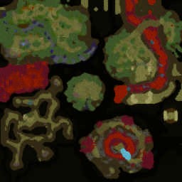 НАКАЗАНИЕ: Жар снов - Warcraft 3: Mini map