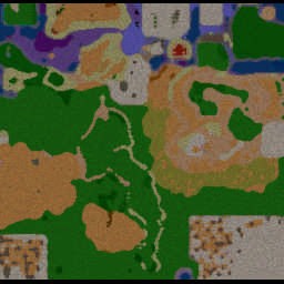 Naruto Rpg Tribute 1 - Warcraft 3: Mini map