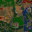 Naruto world quarta guerra ninja 1.1 - Warcraft 3 Custom map: Mini map