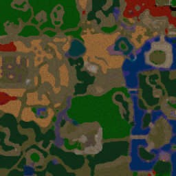Naruto world quarta guerra ninja 2.0 - Warcraft 3: Mini map