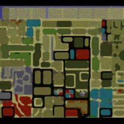 New 5Dragon's RPG[Final Version] - Warcraft 3: Mini map