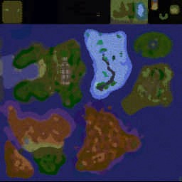 Nickba's ORPG II Beta v1.03 - Warcraft 3: Mini map