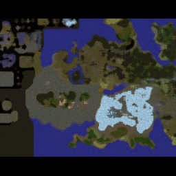 蓋亞的復仇 ORPG v1.2C (18) - Warcraft 3: Mini map