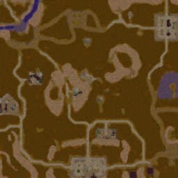 Plague 1:The East V3 - Warcraft 3: Mini map