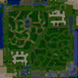 Reborn! Tale of Burning Wills v1.0 - Warcraft 3: Mini map