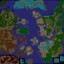 Renouveau D'Azeroth PRPV1a - Warcraft 3 Custom map: Mini map