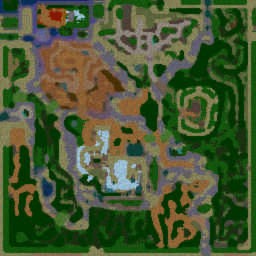 Revenge of the King Rhoba - Warcraft 3: Mini map