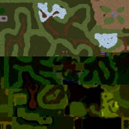 Rpg Battle For Earth V1.3 - Warcraft 3: Mini map