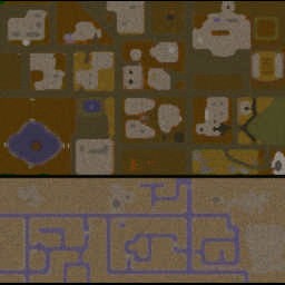 RZO 2: The Onslaughtening V3.72B - Warcraft 3: Mini map