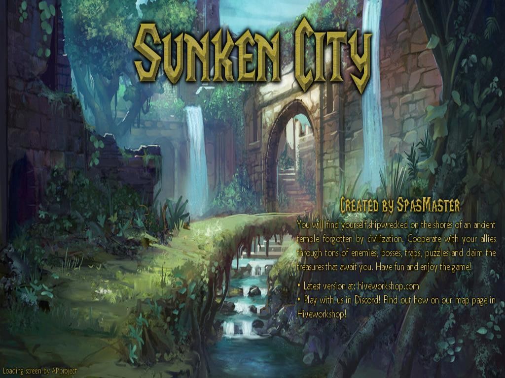 download-sunken-city-wc3-map-role-play-game-rpg-newest-version-80-different-versions