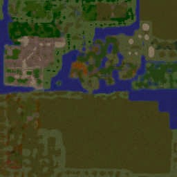 Tales of Thanár (v. 1.0 b) - Warcraft 3: Mini map