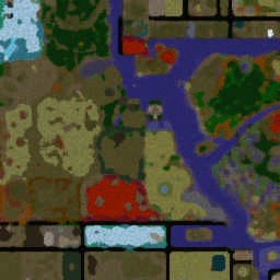 The Blood Way ORPG 2.2g - Warcraft 3: Mini map