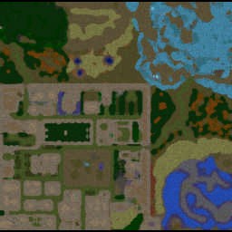 The Crossroads RPG Beta v.75 - Warcraft 3: Mini map