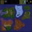 The Cursed Islands Beta v1.07b - Warcraft 3 Custom map: Mini map