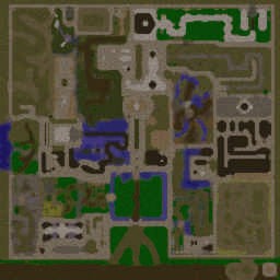The Fallen Paldin v2.2 - Warcraft 3: Mini map
