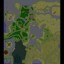 The Grand Battle 4.9.F - Warcraft 3 Custom map: Mini map