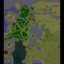 The Grand Battle 4.9.H - Warcraft 3 Custom map: Mini map