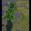 The Grand Battle 4.9.I - Warcraft 3 Custom map: Mini map