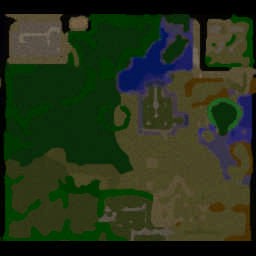 Titan Land - Evolution v0.1 - Warcraft 3: Mini map