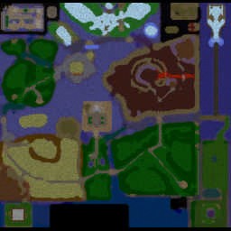 Titan Land - Rise of Deva v2.00 - Warcraft 3: Mini map