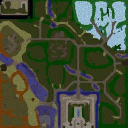 Titan Land RP Edition - Warcraft 3: Mini map