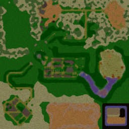 True Fantasy Quest -V0.7- - Warcraft 3: Mini map