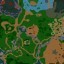 War of 11 races Warcraft 3: Map image