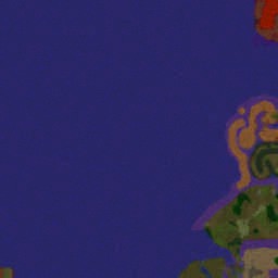 War of Lost ORPG v0.74 - Warcraft 3: Mini map