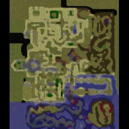 WarChasers 1.99.89 Niglet Hangover - Warcraft 3: Mini map