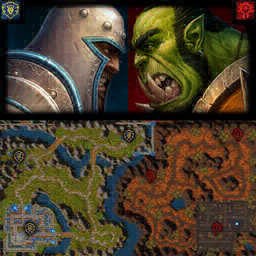 WoW: Battle of Azeroth [0.7] - Warcraft 3: Mini map