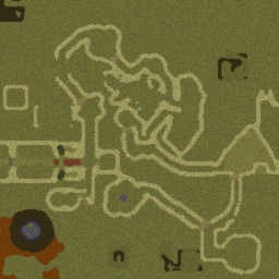WoW Temple of Ahn'Qiraj version 3.32 - Warcraft 3: Mini map