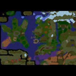 2nd Age of Middle-Earth 8.7.4 - Warcraft 3: Mini map
