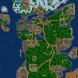 A Song of Ice and Fire2.9a Protected - Warcraft 3: Mini map