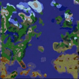 American Colonization 7.0 - Warcraft 3: Mini map