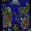 Azeroth Wars 1.91BETAc - Warcraft 3 Custom map: Mini map