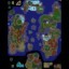 Azeroth Wars Reforged 1.16a - Warcraft 3 Custom map: Mini map