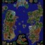 Azeroth Wars RM 0.96a - Warcraft 3 Custom map: Mini map