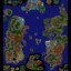 Azeroth Wars RM 0.96d - Warcraft 3 Custom map: Mini map
