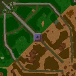 Battle for Lordaeron 2.1 FIXED - Warcraft 3: Mini map