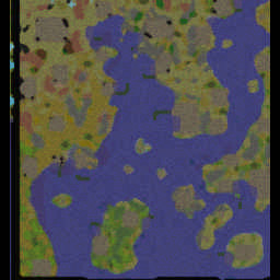 China-Taiwan War v1.1D - Warcraft 3: Mini map