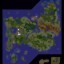 Dawn of Kingdoms 4.99a - Warcraft 3 Custom map: Mini map