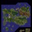 Dawn of Kingdoms 4.99h - Warcraft 3 Custom map: Mini map