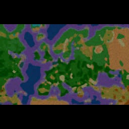 Eras Zombie Invasion 0.2B - Warcraft 3: Mini map