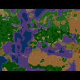 Eras Zombie Invasion 24.25 - Warcraft 3: Mini map