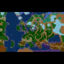 Eras Zombie Invasion SPEED 1.1 - Warcraft 3: Mini map