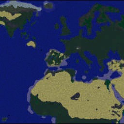 Europe at War XIX - A5 - Warcraft 3: Mini map